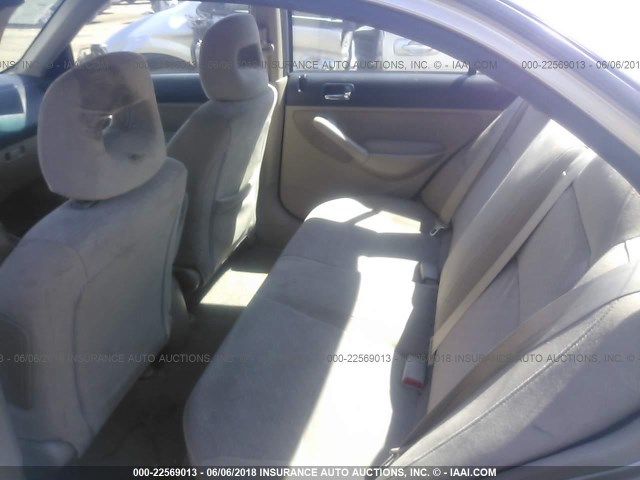 JHMES96663S001919 - 2003 HONDA CIVIC HYBRID BEIGE photo 8