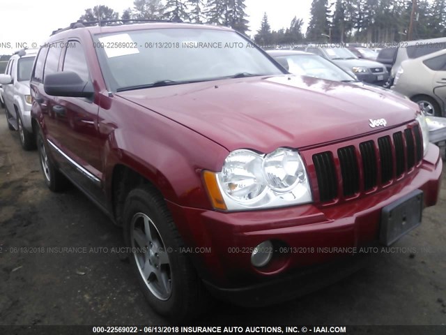 1J4GS48K45C682323 - 2005 JEEP GRAND CHEROKEE LAREDO/COLUMBIA/FREEDOM 红色 照片 1
