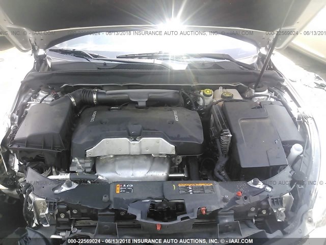 1G11F5SL4FF299109 - 2015 CHEVROLET MALIBU LTZ 银色 照片 10