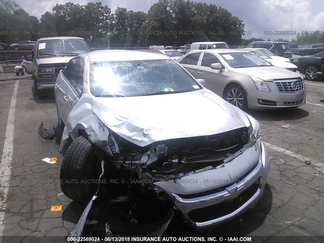 1G11F5SL4FF299109 - 2015 CHEVROLET MALIBU LTZ 银色 照片 6