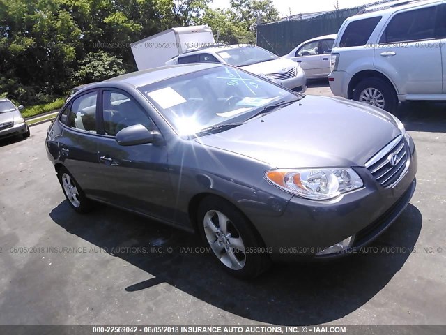 KMHDU46D58U368858 - 2008 HYUNDAI ELANTRA GLS/SE/LIMITED GRAY photo 1