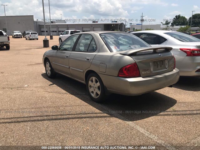 3N1CB51D76L571909 - 2006 NISSAN SENTRA 1.8/1.8S SILVER photo 3