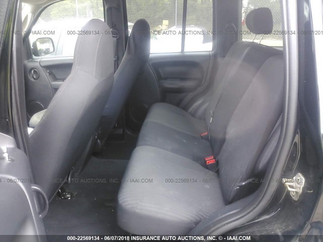 1J4GL48K23W733178 - 2003 JEEP LIBERTY SPORT/FREEDOM შავი ფოტო 8