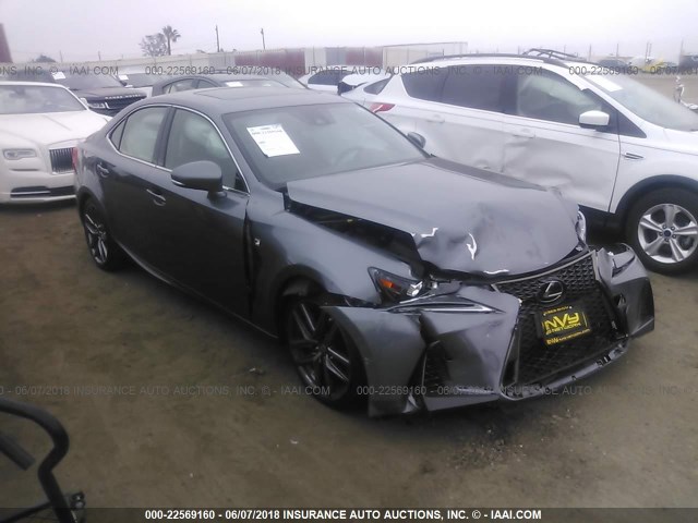 JTHBA1D28H5054795 - 2017 LEXUS IS 200T GRAY photo 1