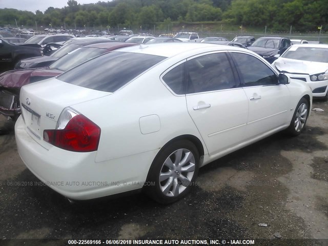 JNKAY01F47M462756 - 2007 INFINITI M35 SPORT WHITE photo 4