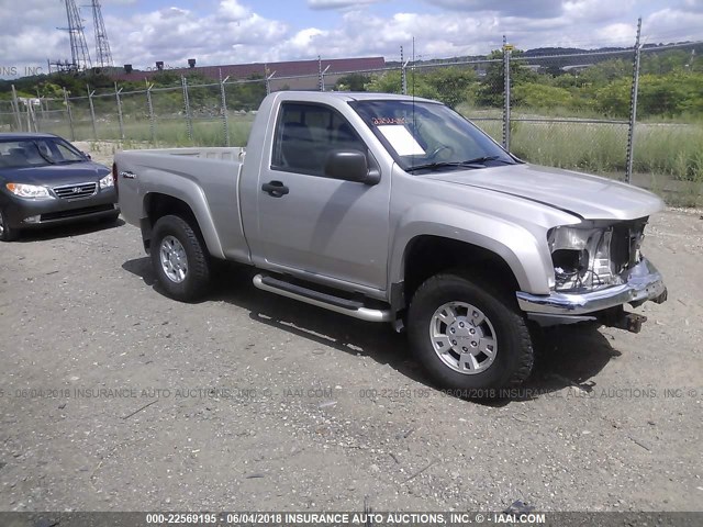 1GTDT146568323709 - 2006 GMC CANYON GRAY photo 1