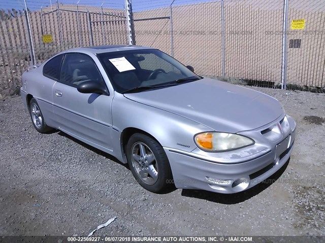 1G2NW12E54C160483 - 2004 PONTIAC GRAND AM GT GRAY photo 1