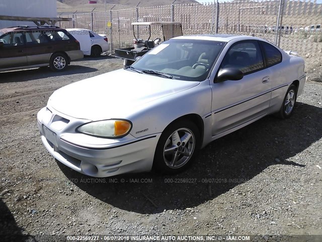 1G2NW12E54C160483 - 2004 PONTIAC GRAND AM GT GRAY photo 2