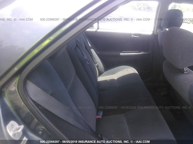 4T1BE30K02U523247 - 2002 TOYOTA CAMRY LE/XLE/SE მწვანე ფოტო 8