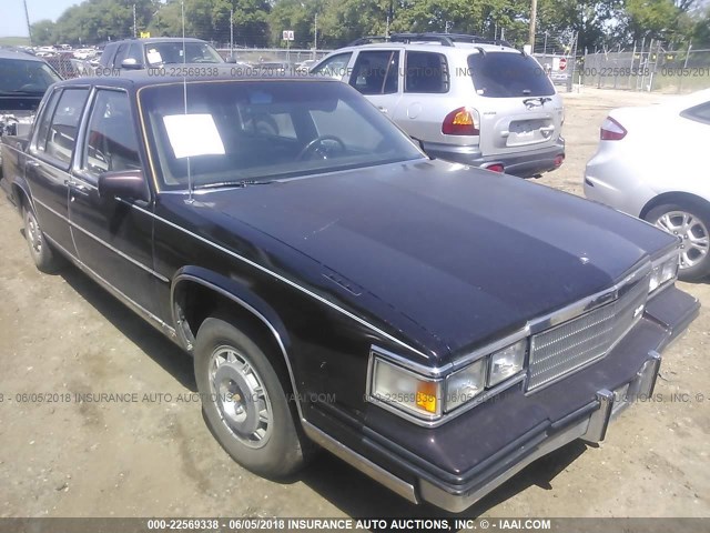 1G6CB6981F4217841 - 1985 CADILLAC FLEETWOOD PURPLE photo 6