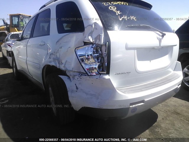 2CKDL63F876238085 - 2007 PONTIAC TORRENT WHITE photo 6