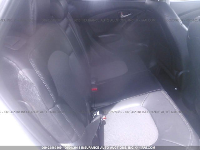 KM8JUCAC4BU207114 - 2011 HYUNDAI TUCSON GLS/LIMITED თეთრი ფოტო 8