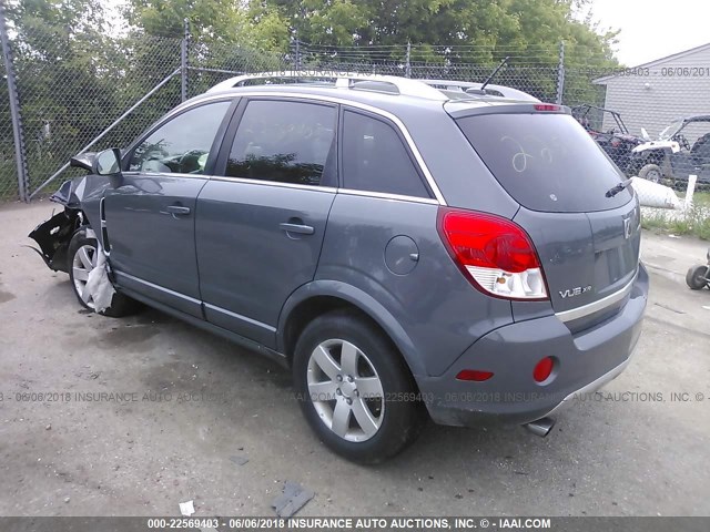 3GSDL73748S527753 - 2008 SATURN VUE XR GRAY photo 3