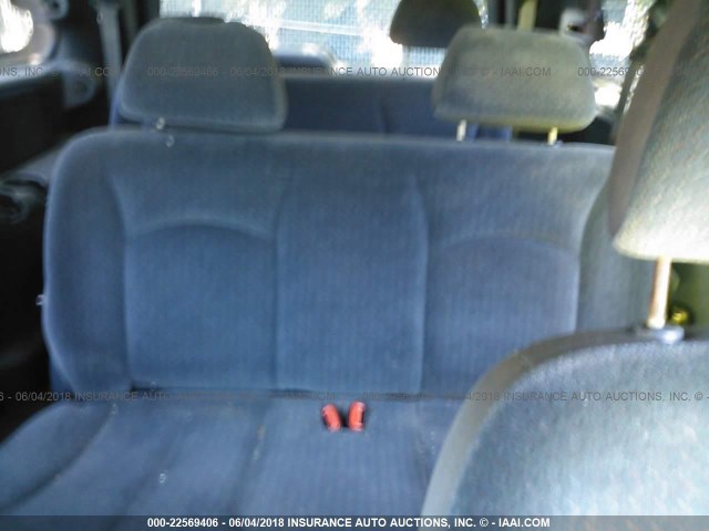 1C4GJ45361B154594 - 2001 CHRYSLER VOYAGER LX BLUE photo 8