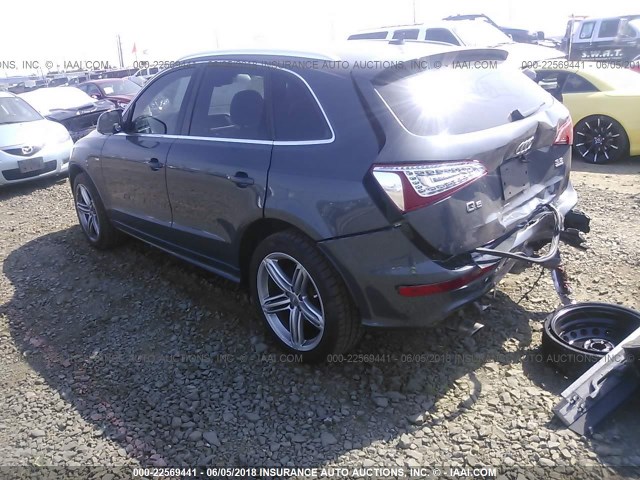 WA1WKAFP2AA104798 - 2010 AUDI Q5 PRESTIGE GRAY photo 3