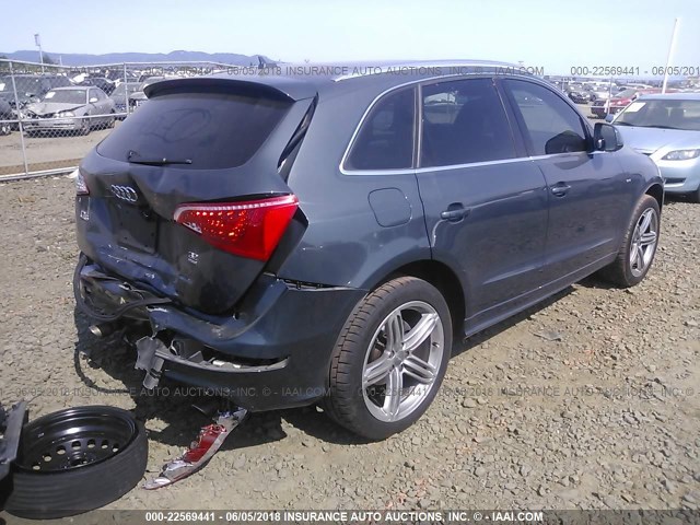 WA1WKAFP2AA104798 - 2010 AUDI Q5 PRESTIGE GRAY photo 4