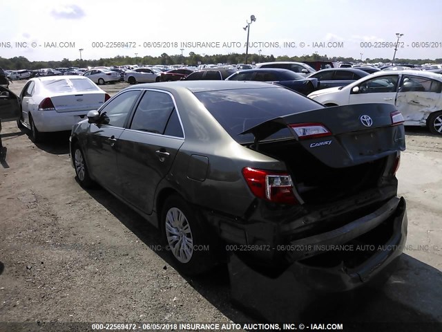 4T1BF1FK0CU591929 - 2012 TOYOTA CAMRY SE/LE/XLE Yaşıl foto 3