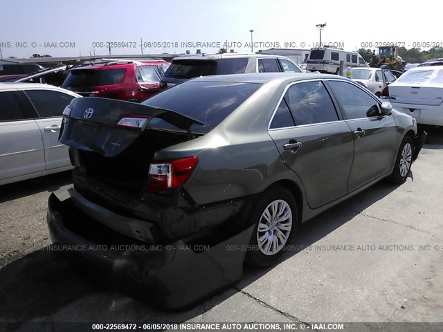 4T1BF1FK0CU591929 - 2012 TOYOTA CAMRY SE/LE/XLE Yaşıl foto 4