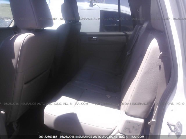 1FMFK20597LA48581 - 2007 FORD EXPEDITION EL LIMITED WHITE photo 8