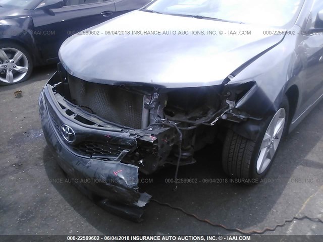 4T1BF1FKXEU772152 - 2014 TOYOTA CAMRY L/SE/LE/XLE 灰色 照片 6