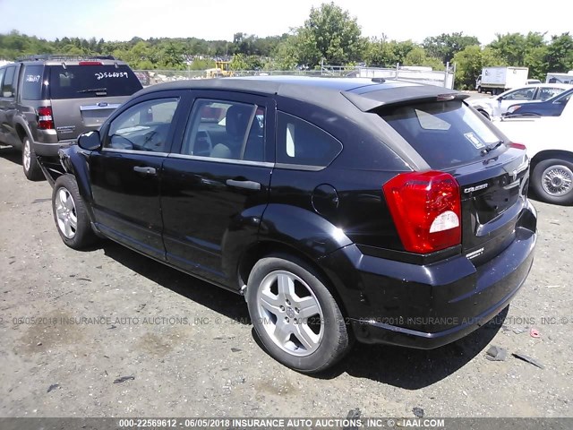 1B3HB48B68D666201 - 2008 DODGE CALIBER SXT BLACK photo 3