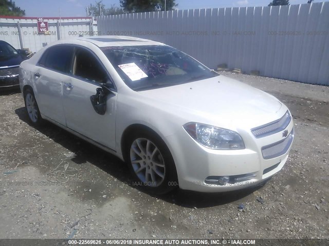 1G1ZG5E77CF287417 - 2012 CHEVROLET MALIBU LTZ CREAM photo 1