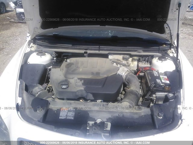 1G1ZG5E77CF287417 - 2012 CHEVROLET MALIBU LTZ CREAM photo 10