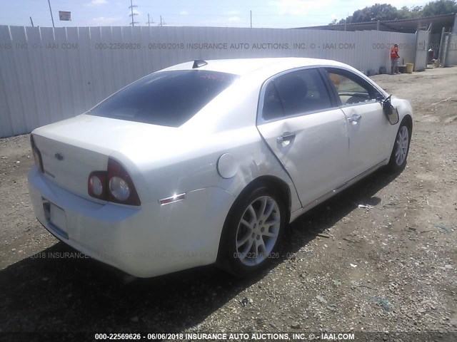 1G1ZG5E77CF287417 - 2012 CHEVROLET MALIBU LTZ CREAM photo 4