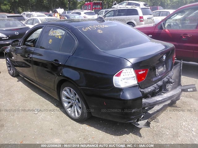 WBAPK53559A645986 - 2009 BMW 328 XI SULEV BLACK photo 3