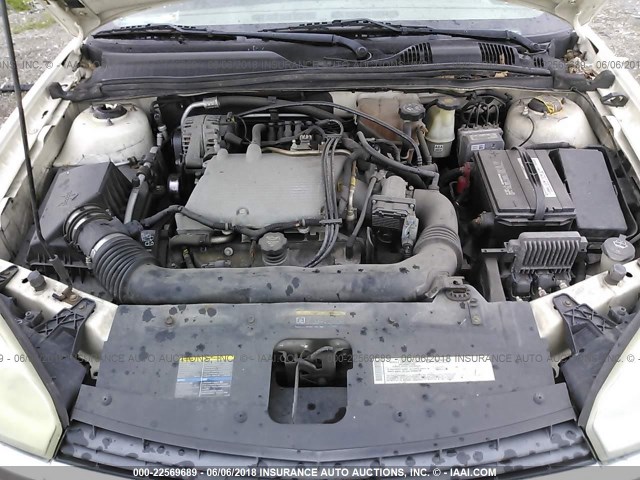 1G1ZT52825F338737 - 2005 CHEVROLET MALIBU LS 白色 照片 10