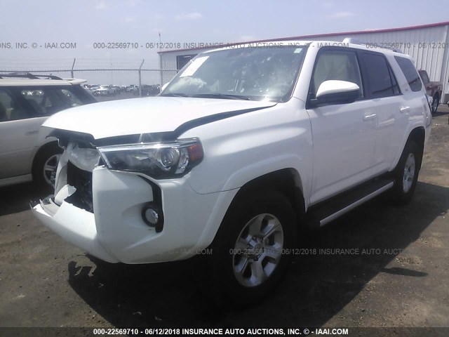 JTEBU5JR4G5404516 - 2016 TOYOTA 4RUNNER SR5 PREM/LTDL/TRAIL/TRD 白色 照片 2