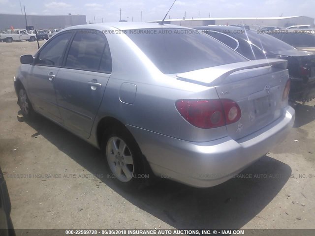 1NXBR30E07Z929941 - 2007 TOYOTA COROLLA CE/LE/S SILVER photo 3