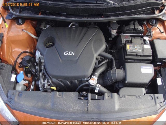 KMHCT5AE3HU317122 - 2017 HYUNDAI ACCENT SE ORANGE photo 17