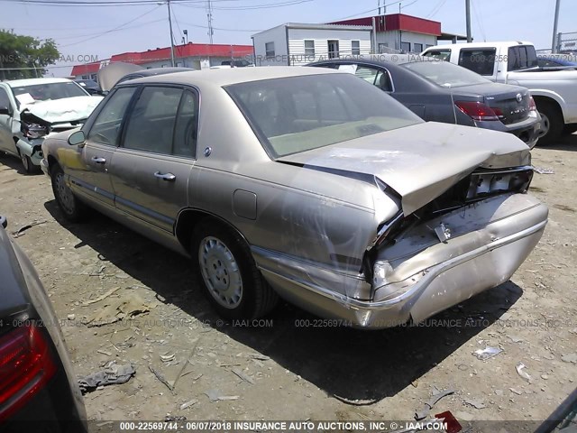 1G4CW52K9SH619087 - 1995 BUICK PARK AVENUE  GOLD photo 3