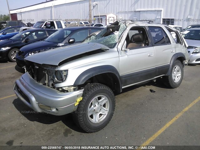 JT3HN87R5Y0271868 - 2000 TOYOTA 4RUNNER LIMITED GRAY photo 2