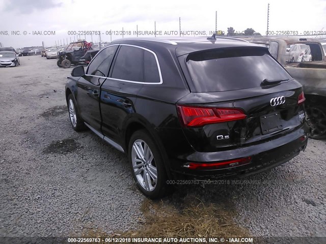 WA1BNAFYXJ2000763 - 2018 AUDI Q5 PREMIUM PLUS BLACK photo 3