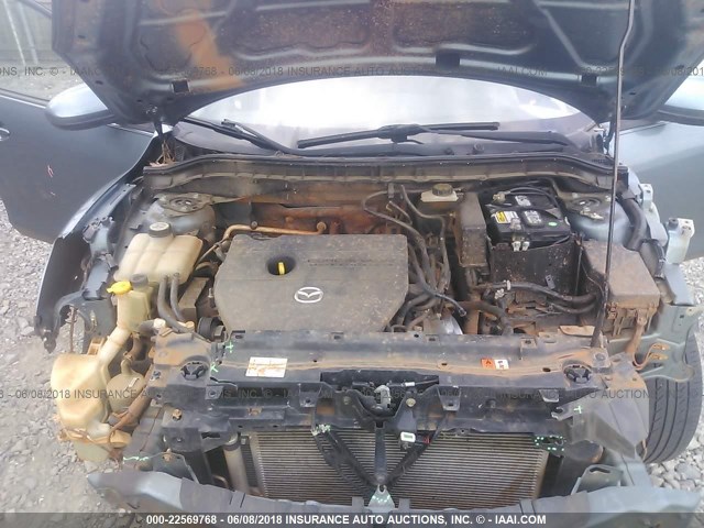 JM1BL1UF2B1363496 - 2011 MAZDA 3 I BLUE photo 10