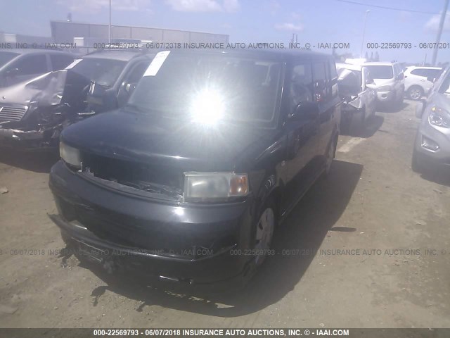 JTLKT334164094721 - 2006 TOYOTA SCION XB შავი ფოტო 2
