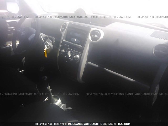 JTLKT334164094721 - 2006 TOYOTA SCION XB შავი ფოტო 5