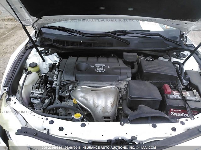 4T1BF3EK7AU550370 - 2010 TOYOTA CAMRY SE/LE/XLE 白色 照片 10