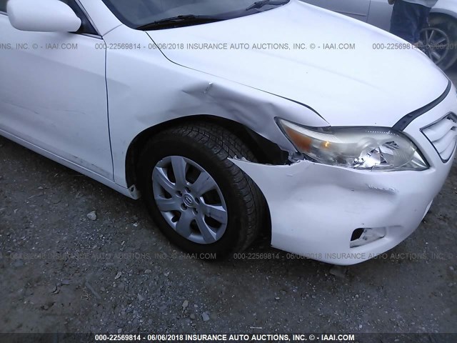 4T1BF3EK7AU550370 - 2010 TOYOTA CAMRY SE/LE/XLE 白色 照片 6
