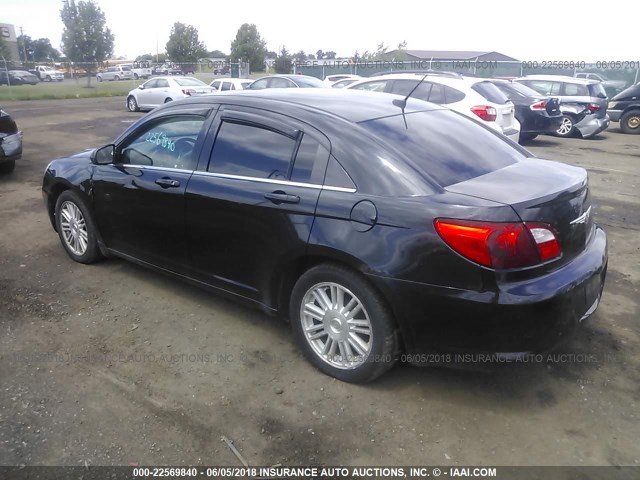 1C3LC56V39N552634 - 2009 CHRYSLER SEBRING TOURING/LIMITED BLACK photo 3