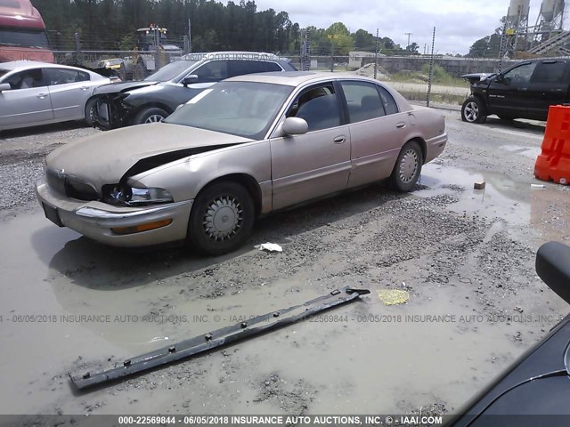 1G4CU5212X4629472 - 1999 BUICK PARK AVENUE ULTRA GOLD photo 2