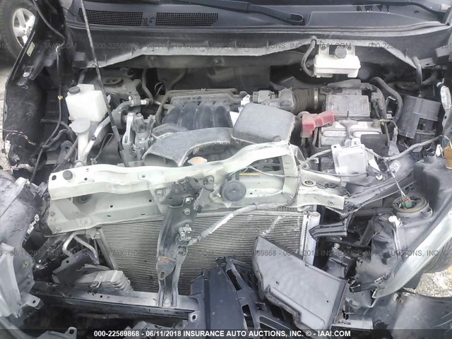 3N6CM0KN2EK692947 - 2014 NISSAN NV200 2.5S/2.5SV BLACK photo 10