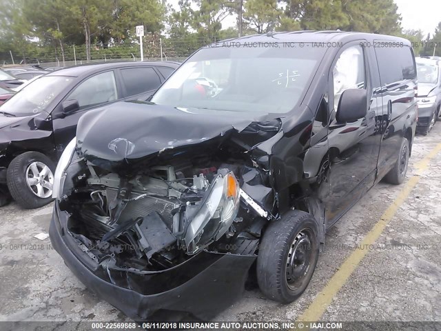 3N6CM0KN2EK692947 - 2014 NISSAN NV200 2.5S/2.5SV BLACK photo 2