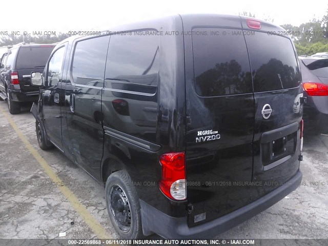 3N6CM0KN2EK692947 - 2014 NISSAN NV200 2.5S/2.5SV BLACK photo 3