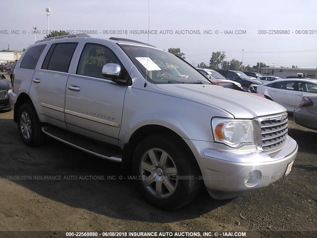 1A8HW58N98F111792 - 2008 CHRYSLER ASPEN LIMITED SILVER photo 1