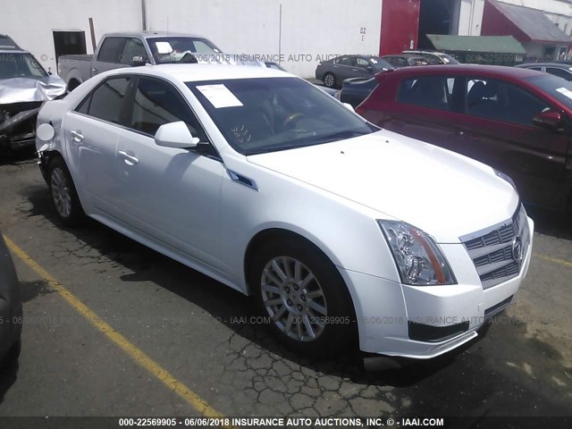 1G6DE5EY6B0119823 - 2011 CADILLAC CTS LUXURY COLLECTION WHITE photo 1