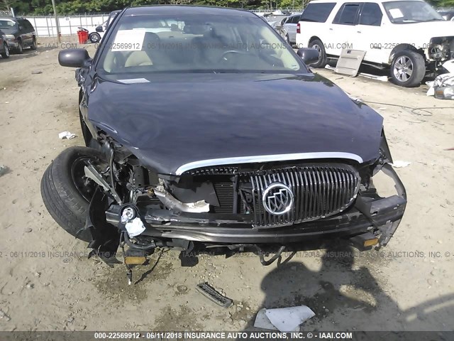 1G4HD57268U176787 - 2008 BUICK LUCERNE CXL BLACK photo 6