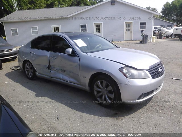 JNKAY01E56M105494 - 2006 INFINITI M35 SPORT SILVER photo 1